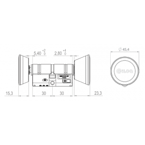 S50 korte en lange leeskop tech tek__D50S.230A_Drawing