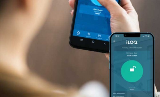 iLOQ HOME via app op smartphone iLOQ HOME via app op smartphone