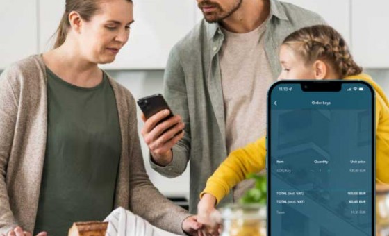 iLOQ HOME via app op smartphone voor gezinswoningen