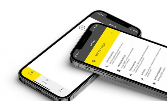 App van de Evva EMZY motorcilinder App van de Evva EMZY motorcilinder