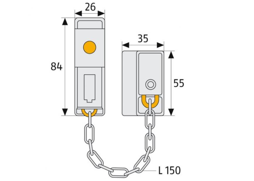 ABUS SK79 tech tekening