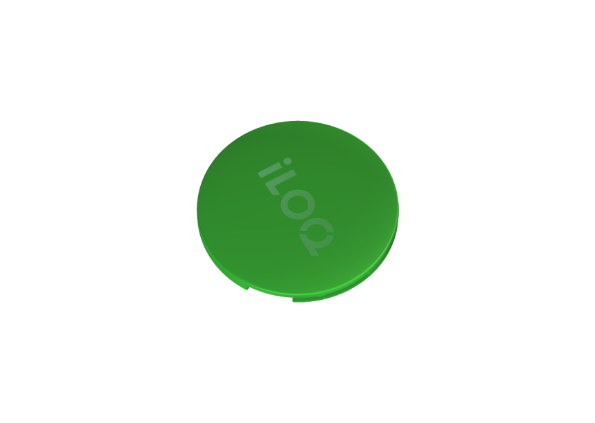 iLOQ gekleurd kapje groen_A5.103
